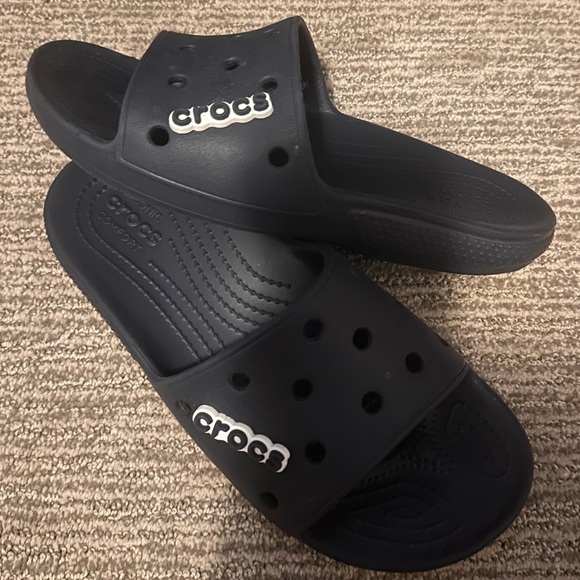 CROCS Shoes - 8.5 crocs navy blue